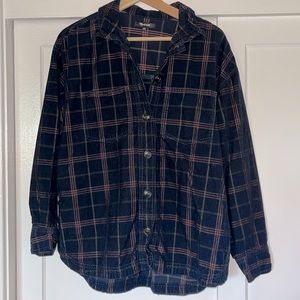 Madewell corduroy shirt jacket. Size medium